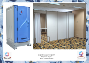 Rental Partisi Dan Toilet Portable Area Jakarta