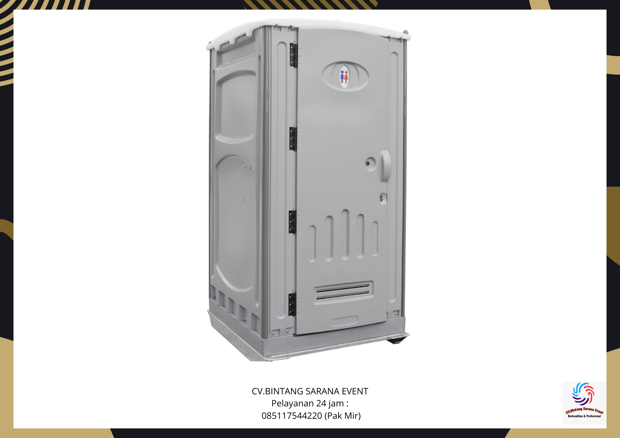 Jual Toilet Portable Type VIP Siap Kirim Bandung