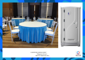 Rental Toilet Portable Meja Kursi Event Jakarta