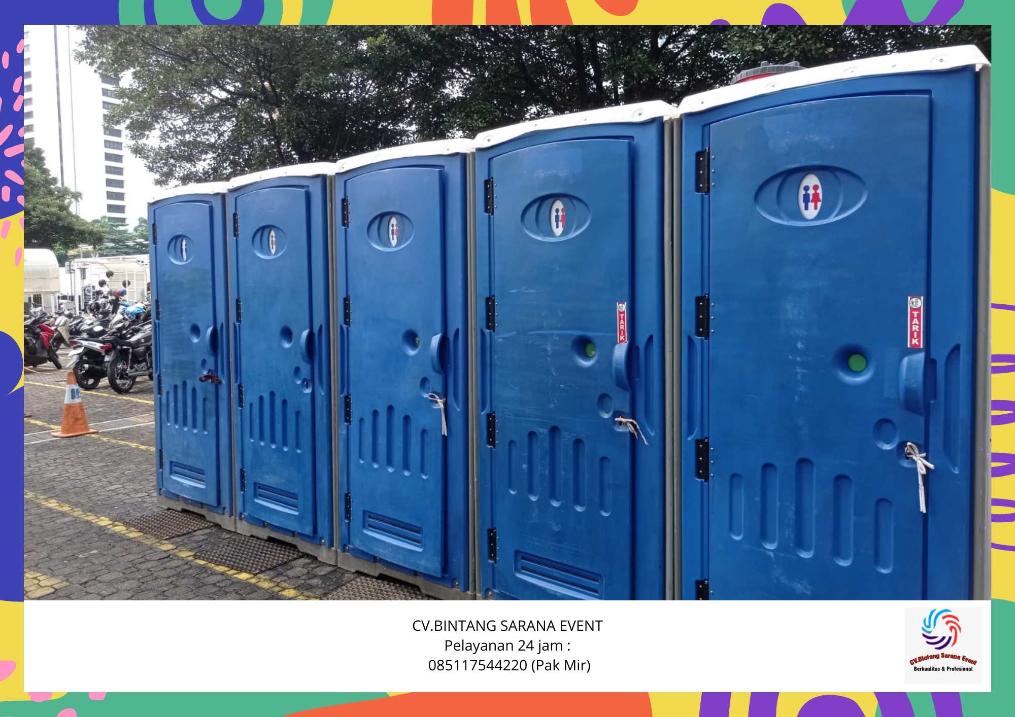 Jual Toilet Portable Murah Siap Pakai Area Jakarta