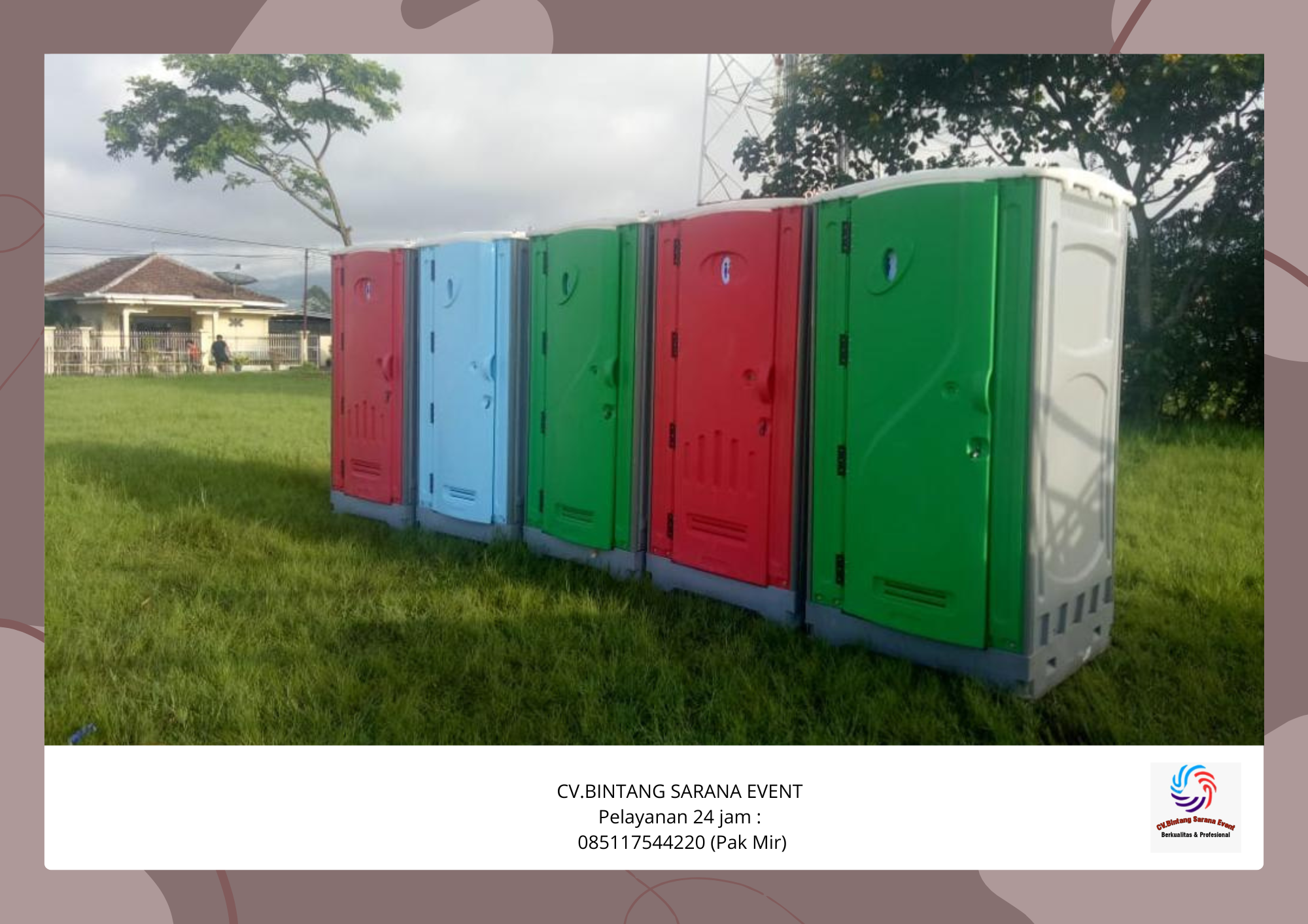 Jual Toilet Portable VIP Higienis Siap Kirim Area Bekasi