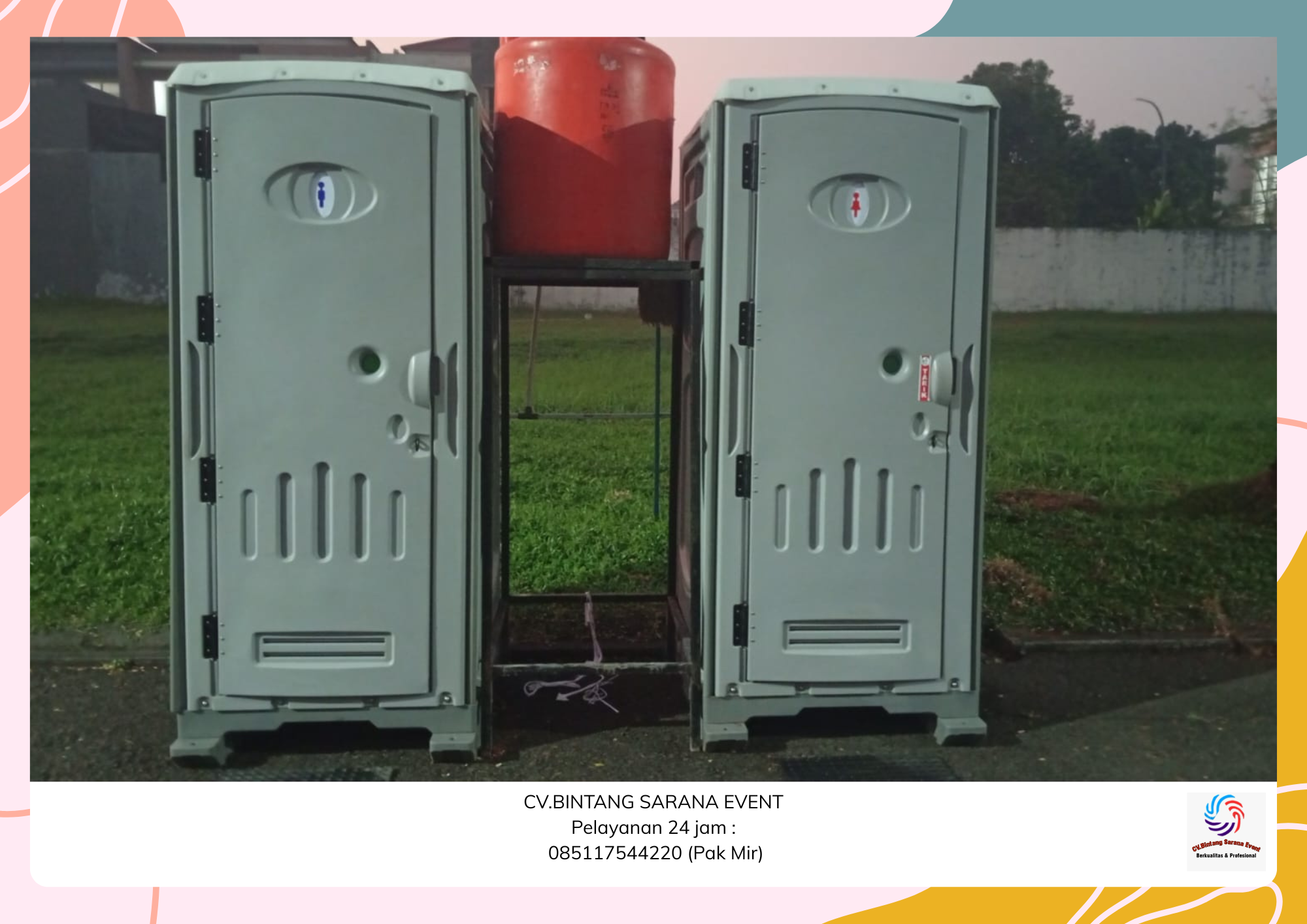 Sewa Toilet Portable Event Bazar Ramadhan Di Jakarta