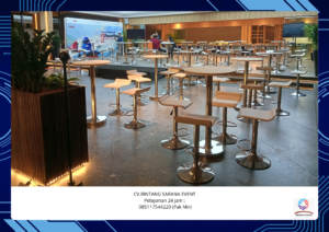 Jasa Sewa Barstol Putih Untuk Acara Harga Terjangkau Area Bekasi