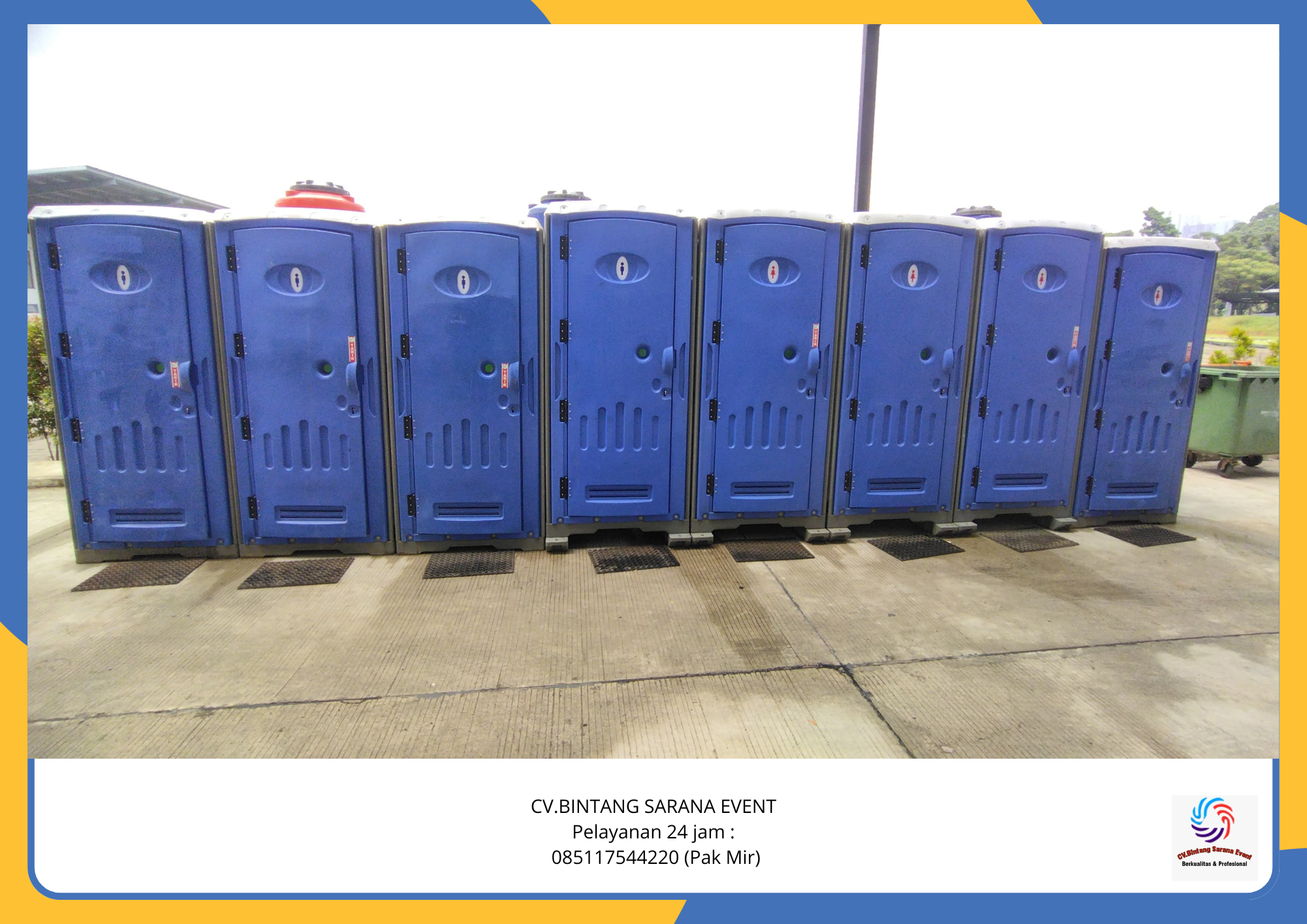 Jual Toilet Portable Higienis Bersih Area Cikarang
