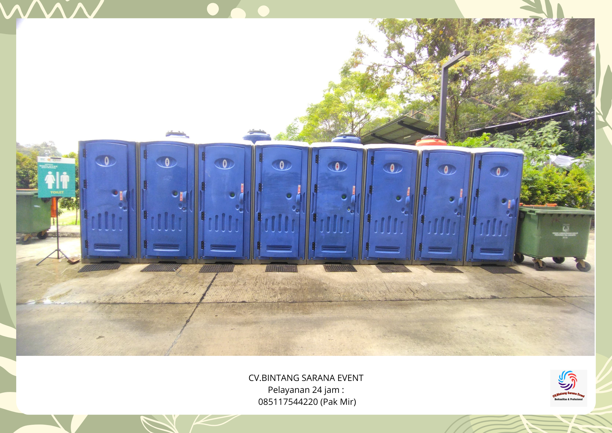 Jual Toilet Portable VIP Bersih Area Bandung