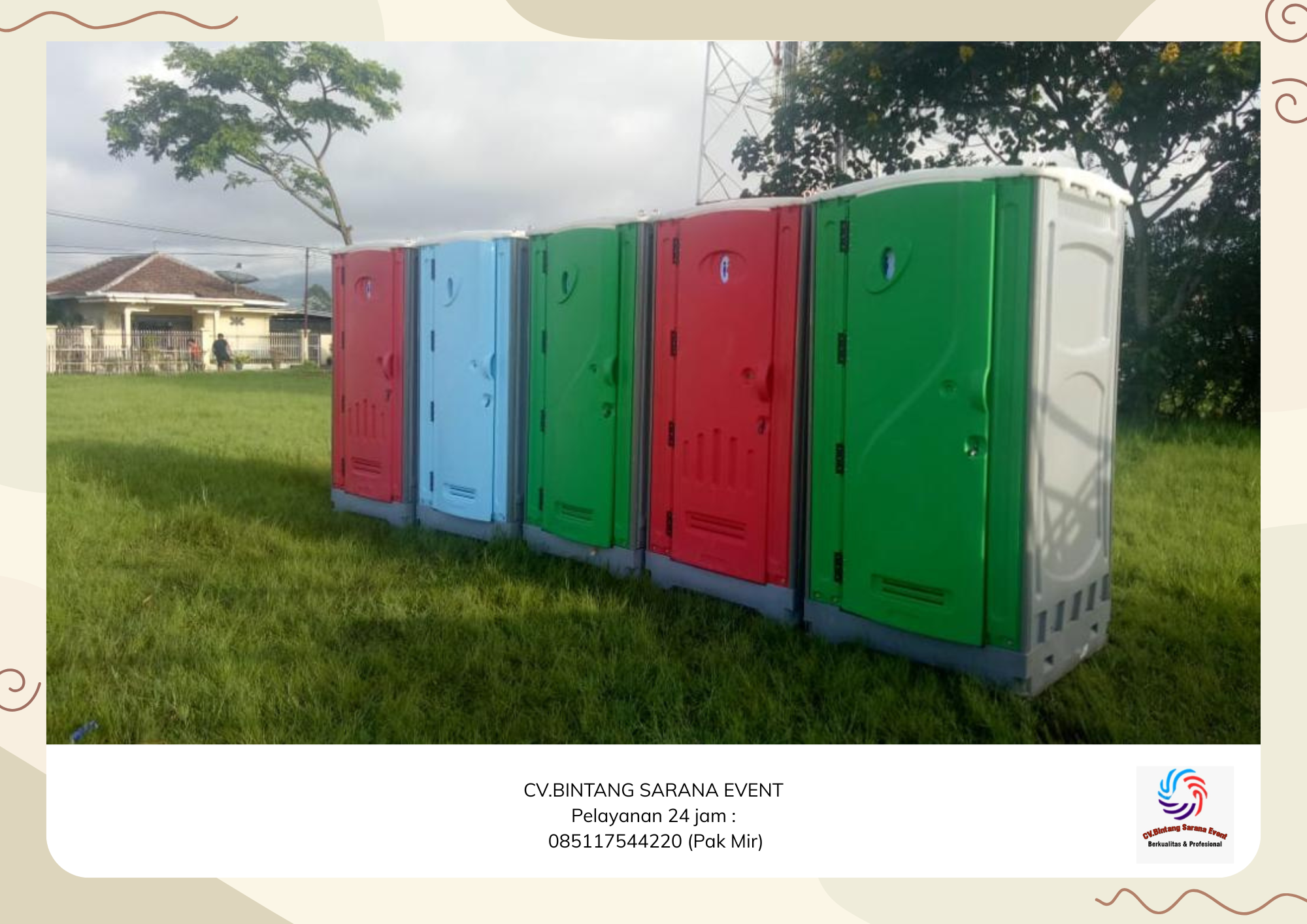 Rental Toilet Portable Area Cikarang