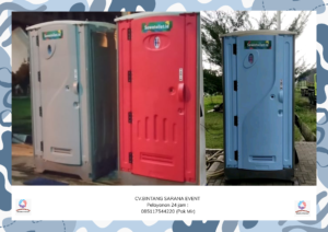 Rental Toilet Portable Berkualitas Area Depok