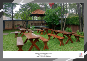 Sewa Bangku Meja Taman Berkualitas Terdekat Area Jakarta