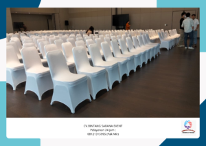 Sewa Kursi Event Cover Sarung Kursi Putih Jakarta