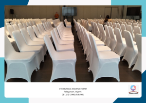 Sewa Kursi Event Cover Sarung Kursi Putih Jakarta