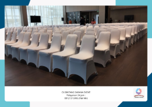 Sewa Kursi Event Cover Sarung Kursi Putih Jakarta