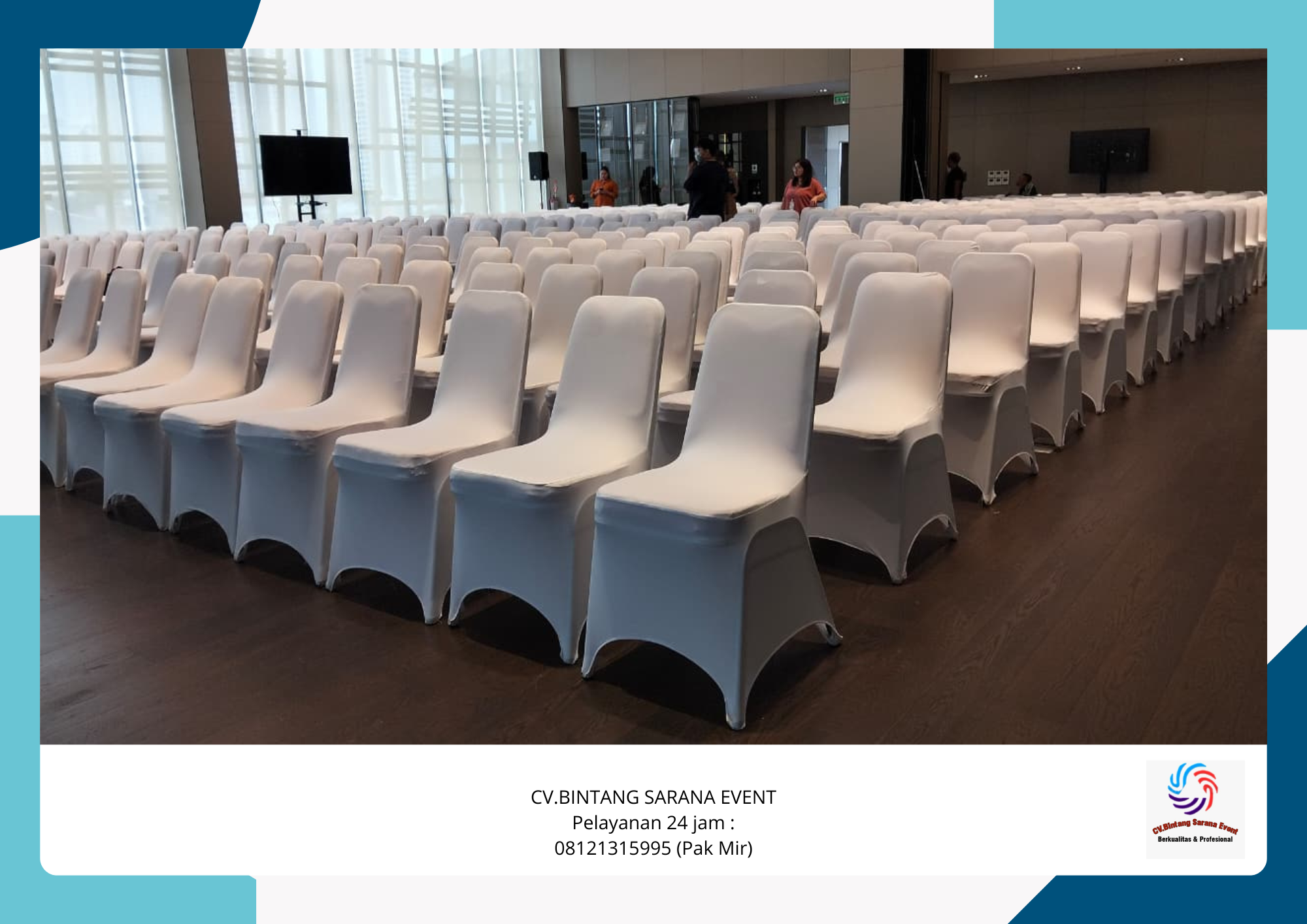 Sewa Kursi Event Cover Sarung Kursi Putih Jakarta