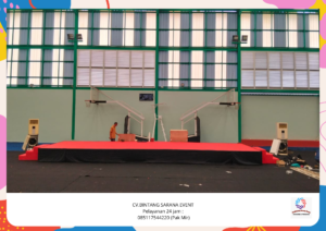 Sewa Panggung Poni Hitam Karpet Merah Jakarta