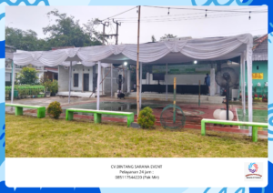 Sewa Tenda Plafon Putih Model Gudang Jakarta