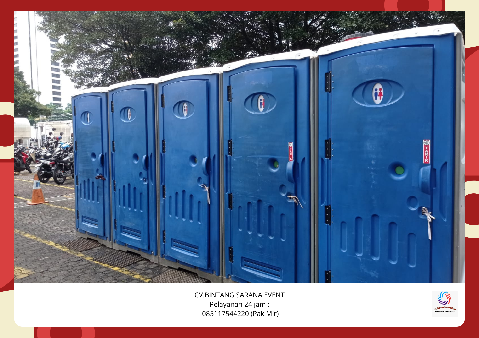 Jasa Sewa Toilet Portable Murah Siap Kirim Area Cirebon