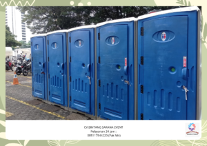 Sewa Toilet Portable Bersih Siap Pakai Area Tanggerang