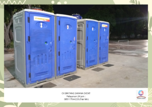 Sewa Toilet Portable Bersih Siap Pakai Area Tanggerang