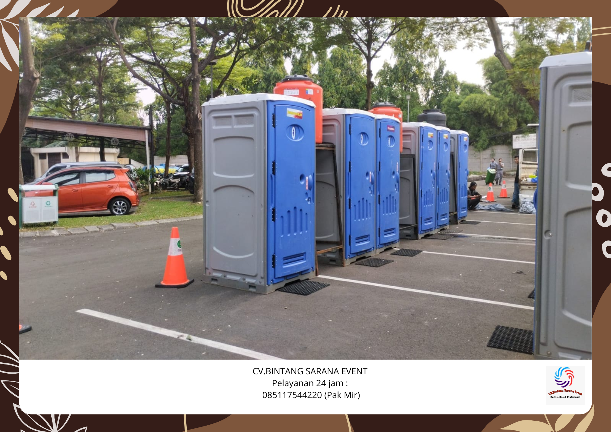 Sewa Toilet Portable Bintaro Tangerang Selatan