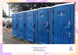 Sewa Toilet Portable Free Tisu Area Jakarta