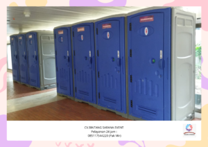 Sewa Toilet Portable Free Tisu Area Jakarta