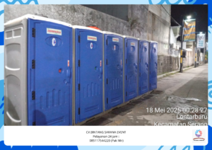 Sewa WC Portable Bersih Berkualitas Area Jakarta