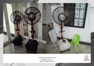 Jasa sewa Misty Cool Atau misty fan area Cikarang Bekasi 