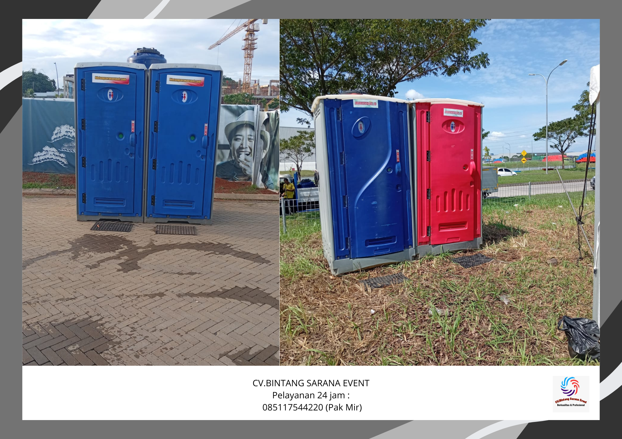 Jual Dan Sewa Toilet Portable Bersih Area Jakarta