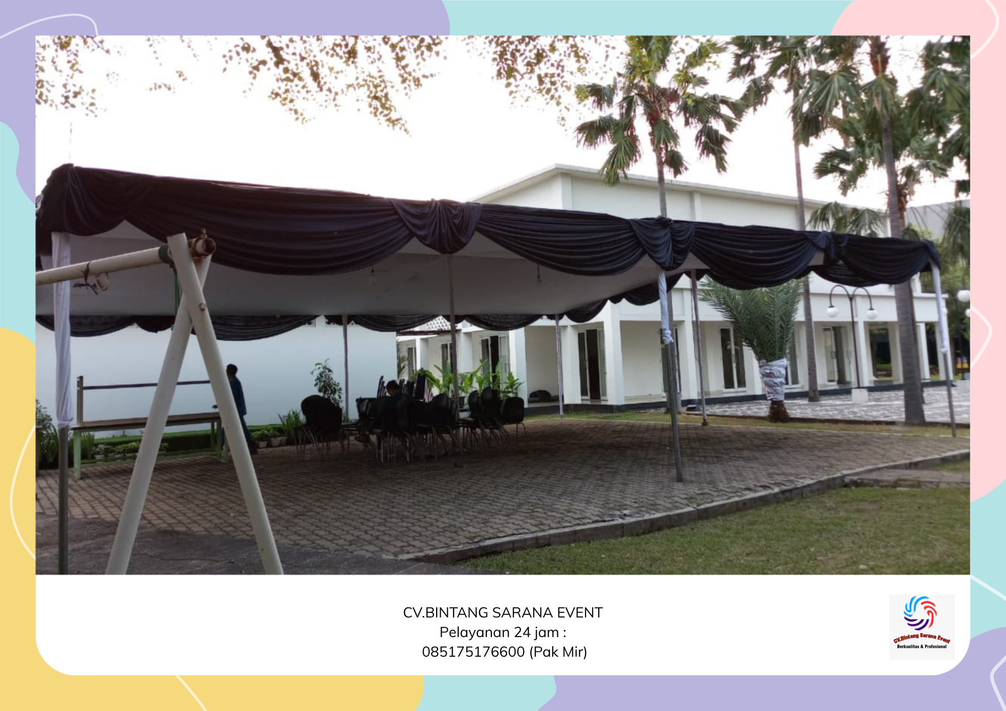 Rental Tenda Plafon Putih Poni Hitam Area cibitung Bekasi Rental Tenda Plafon Putih Poni Hitam Area cibitung Bekasi