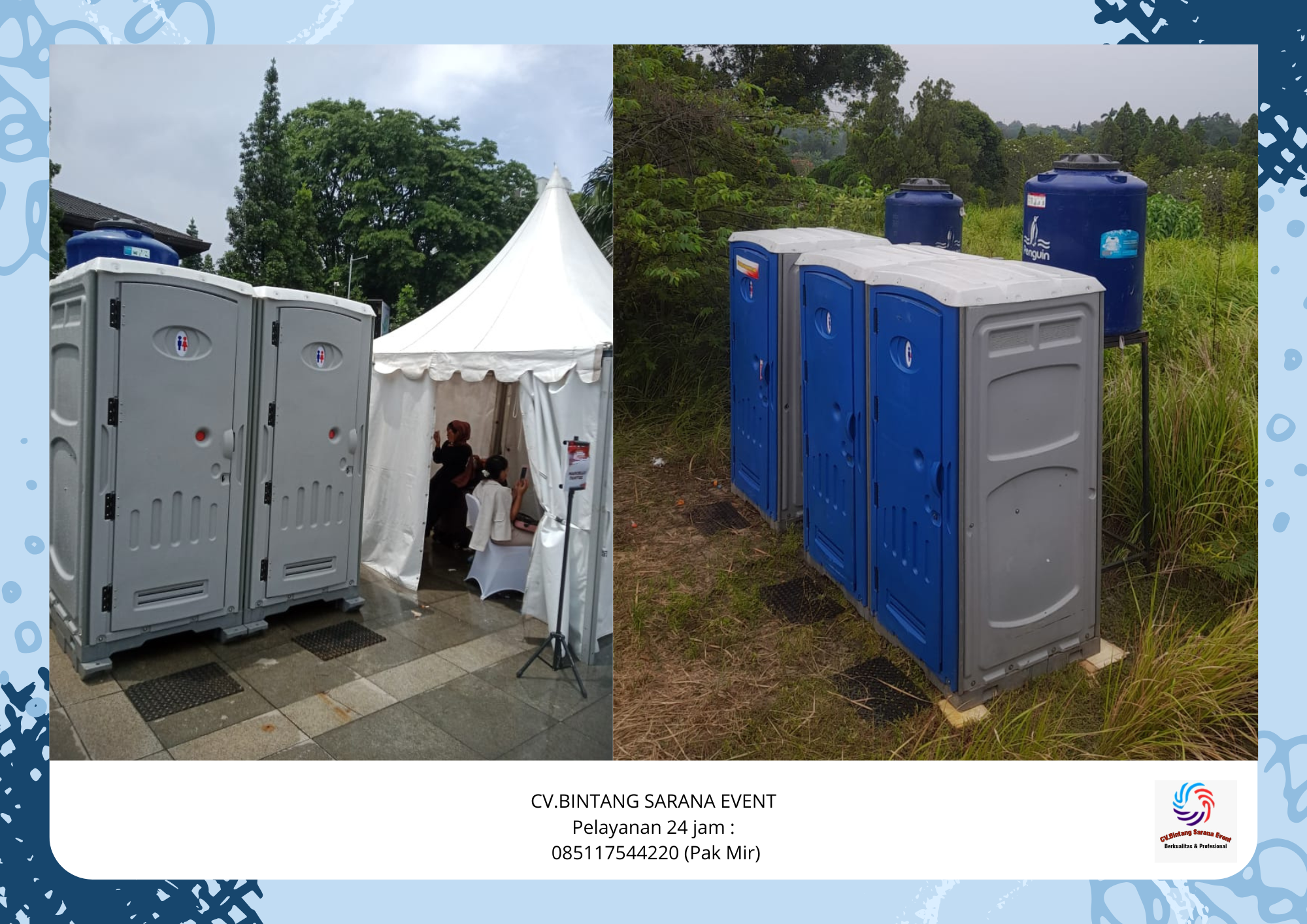 Rental Toilet Portable VIP Murah Area Jakarta
