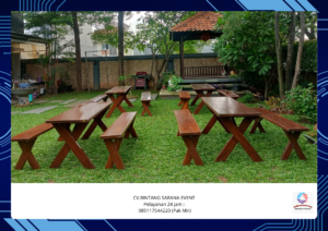 Sewa Meja Kursi Taman Berkualitas Area Depok