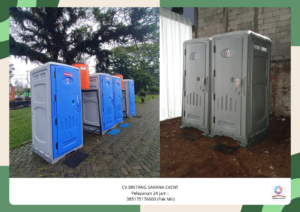 Sewa toilet portable VIP bersih area PIK 2