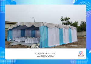 rental Toilet portable Tenda hangar Flooring Dan Meja Kursi Bogor