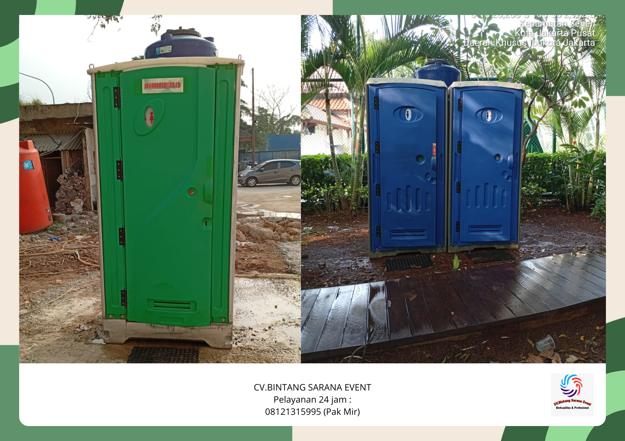 Jual Toilet Portable Bermutu Harga Terjangkau Area Jakarta