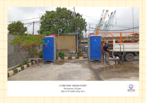 Rental Movable Toilet VIP Single Cabin Area Jakarta