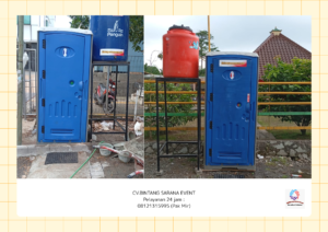 Rental Movable Toilet VIP Single Cabin Area Jakarta