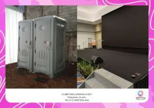 Rental Portable Toilet Panggung Dan Backkdrop Jakarta