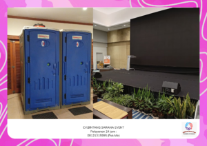 Rental Portable Toilet Panggung Dan Backkdrop Jakarta