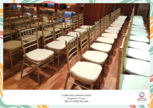 Sewa Toilet Dan Sewa Kursi Tiffany Gold Area Depok