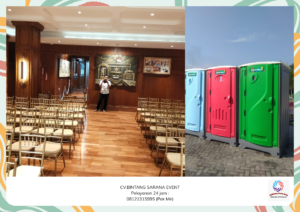 Sewa Toilet Dan Sewa Kursi Tiffany Gold Area Depok