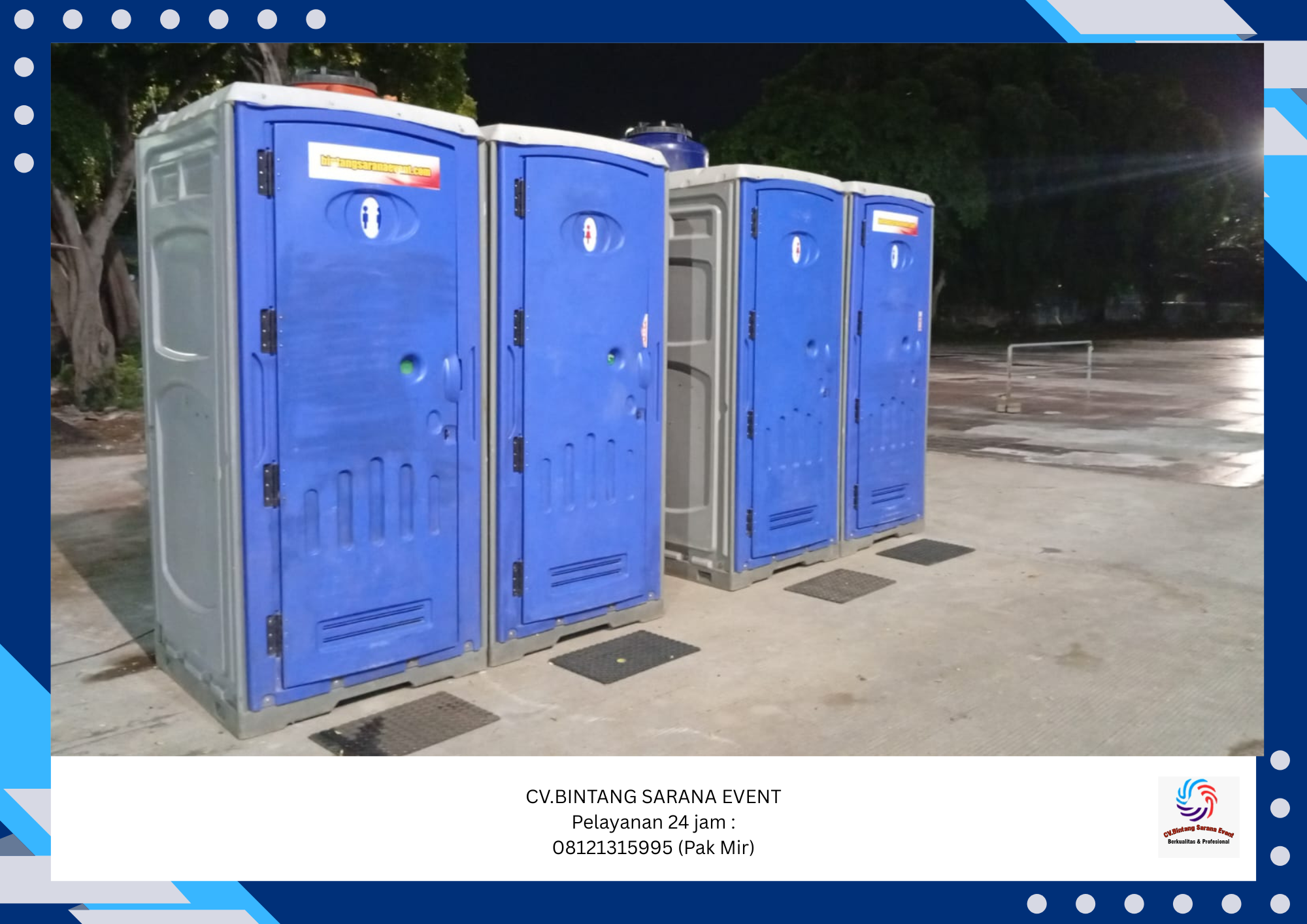 Sewa Toilet Portable Bersih Siap Pakai Area Cikarang Sewa Toilet Portable Bersih Siap Pakai Area Cikarang