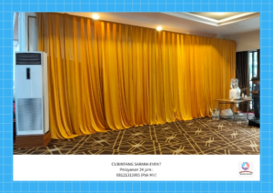 Sewa Toilet Portable Dan Sewa Tirai Filamin gold Jakarta