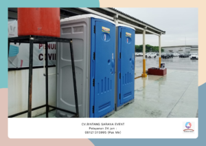 Sewa toilet Portable Closet Duduk VIP Area Jakarta