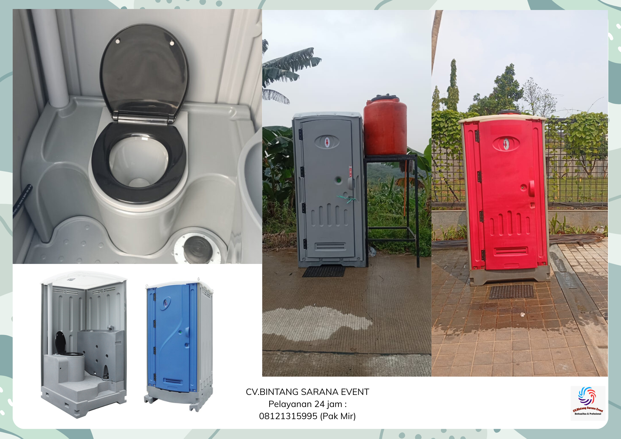 Jual Dan Sewa Portable Toilet VIP Tangerang Selatan