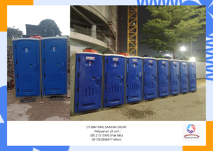 Rental Toilet Portable HDPE Harga Terjangkau Area Jakarta