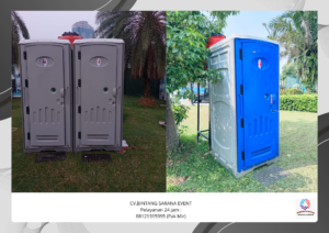 Rental Toilet Portable Paket Harian Area Cikarang