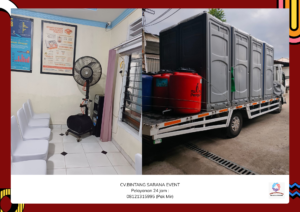 Sewa Kipas Misty Fan Dan Toilet Portable Jakarta Pusat