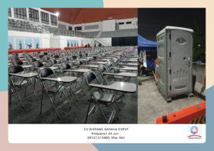 Sewa Kursi Kuliah Dan Toilet Portable Jakarta Pusat