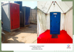 Sewa Portable Toilet VIP Dan Tenda Roder Partisi Jakarta