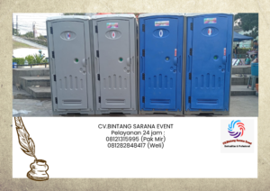 Rental Tenda Bazar Putih Dan Toilet Portable Area Depok
