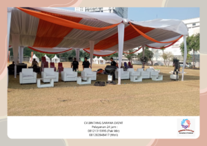 Rental Tenda Event HUT Ri Dan Toilet Portable Area Jakarta